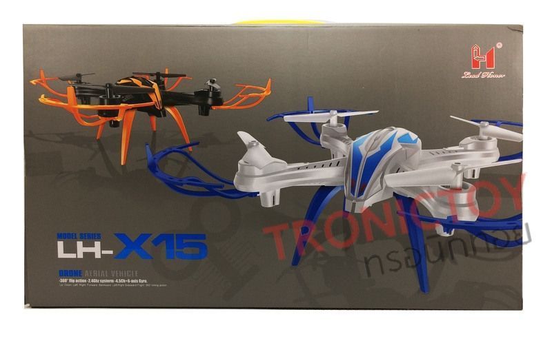 2.4 GHz 4.5 Channel Quadcopter Drone Aerial 6 Axis Gyro Vehicle 360 Degree Flip LH-X15 Package
